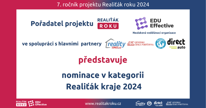 Nominace na titul Realiťák kraje 2024