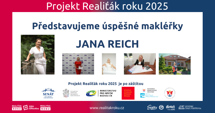 Jana Reich : Když se realitní praxe setká s vášní