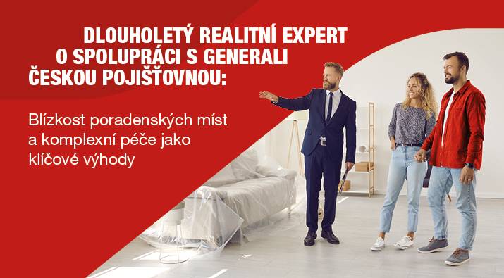 Rozhovor: dlouholetá realitní expertka o spolupráci s Generali Českou pojišťovnou