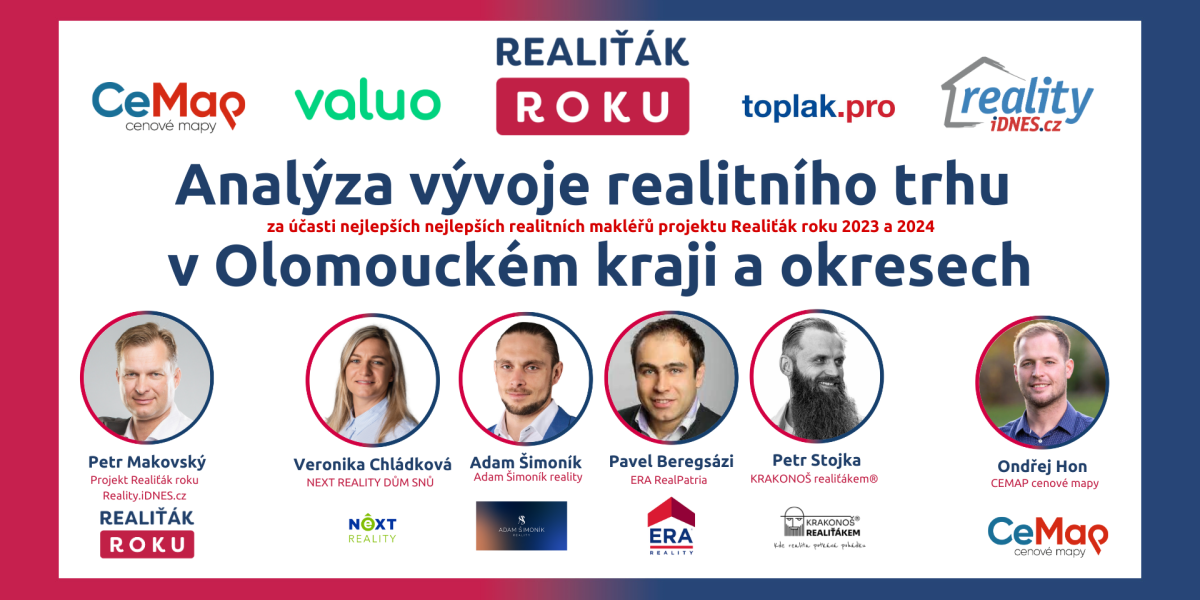 Analýza vývoje realitního trhu v Olomouckém kraji - prosinec 2024