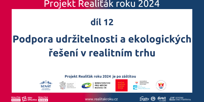 Podpora udržitelnosti a ekologických řešení v realitním trhu