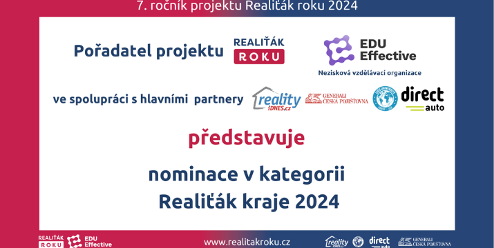 Nominace na titul Realiťák kraje 2024