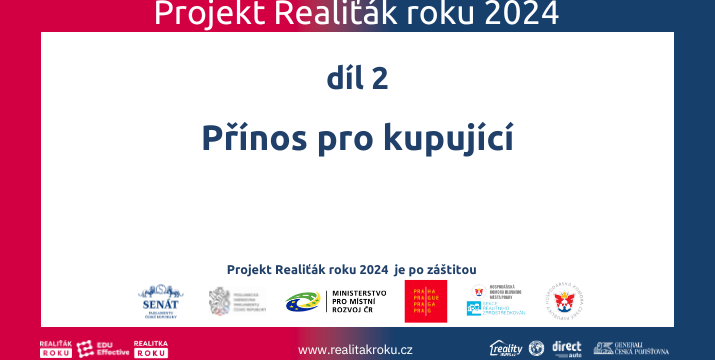 Přínos projektu Realiťák roku pro kupující