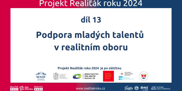 Podpora mladých talentů v realitním oboru