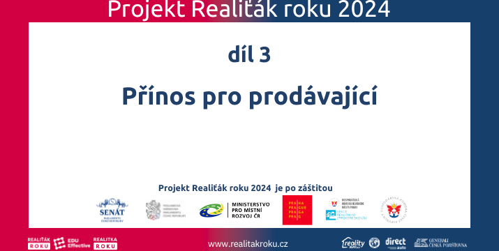 Přínos projektu Realiťák roku pro prodávající